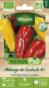 Poivron Mélange de Couleurs - BIO